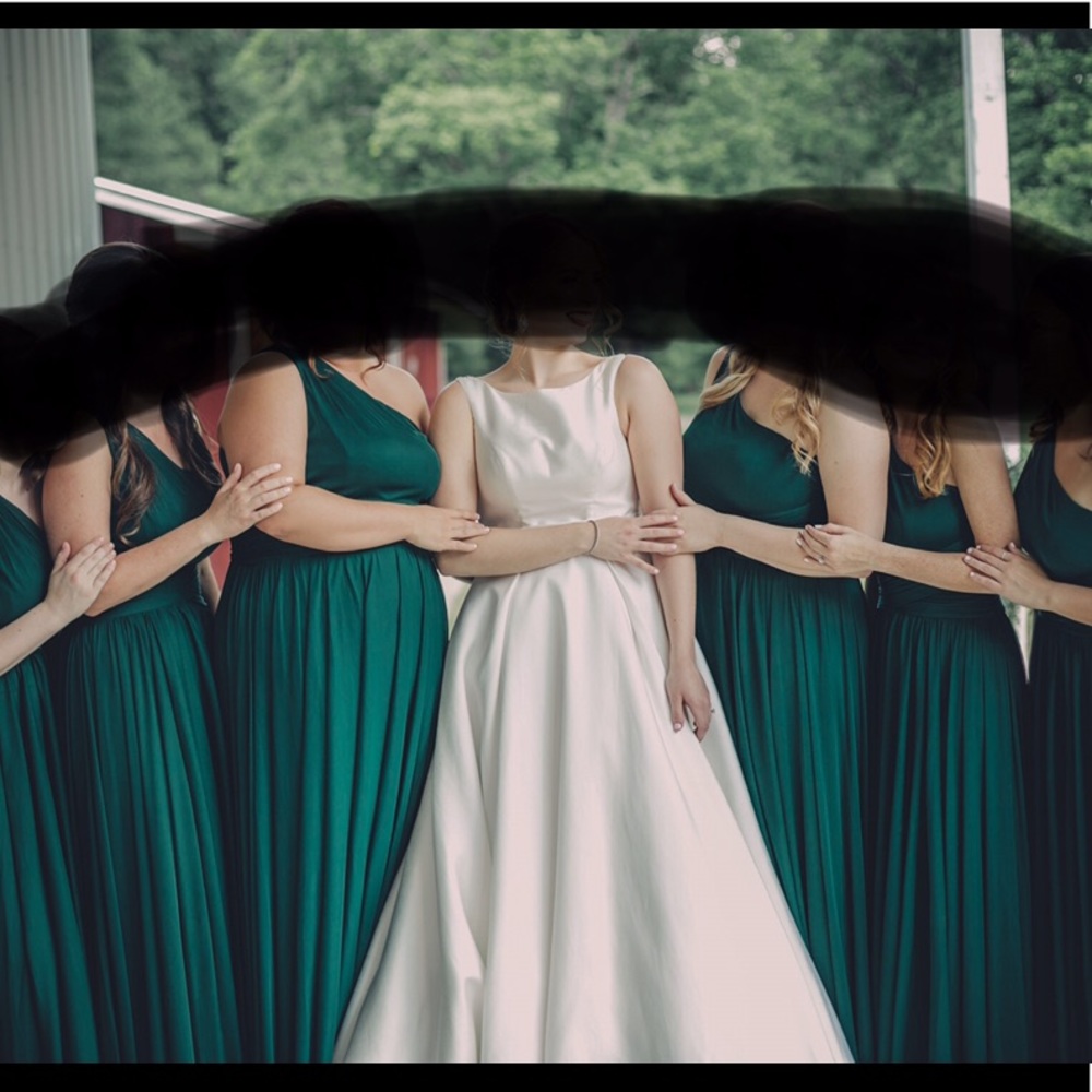 Davids bridal bridesmaid dress size 10 juniper